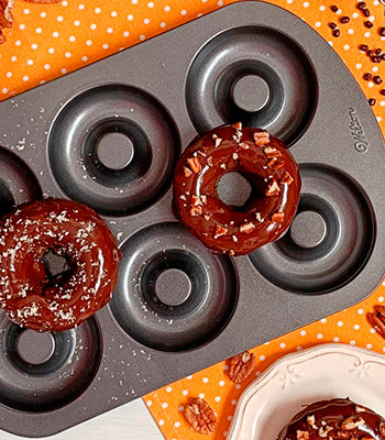 Donuts de Chocolate y Calabaza